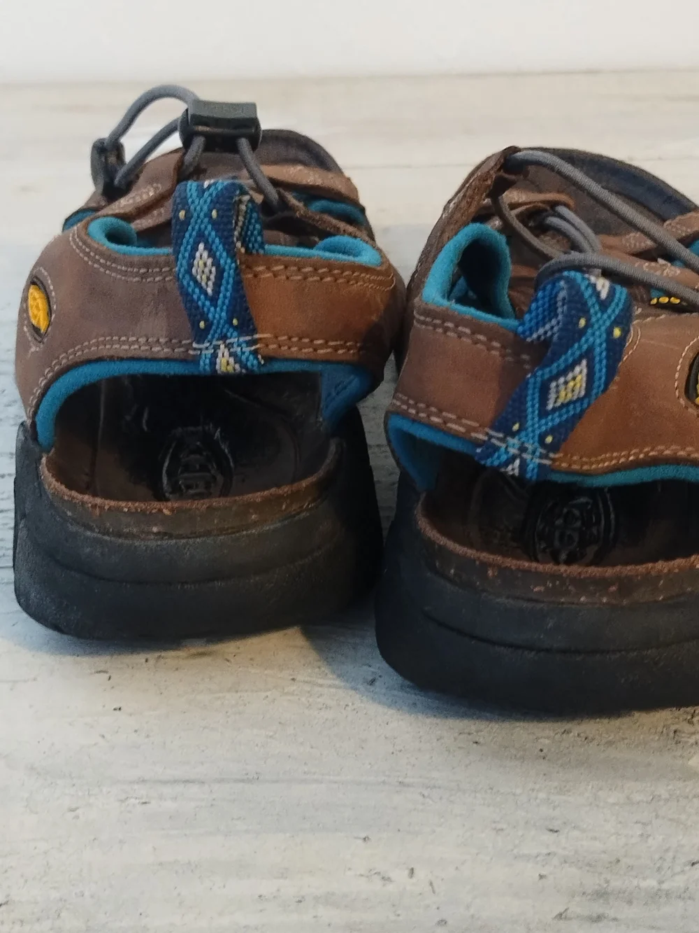 Keen Sarasota Waterproof Sandal Shoes Womens 6 Outdoor Hiking Fisherman Leather